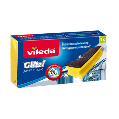 فيلدا إسفنجة تنظيف قوية جليتزي جامبو 1 قطعة