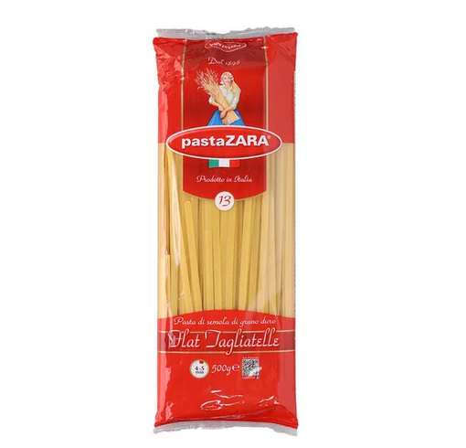 باستا زارا معكرونة فلات تاجلياتيل سباجيتي رقم 13 ، 500 جم