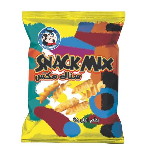 سناك ميكس شيبس  بابريكا 65 غم