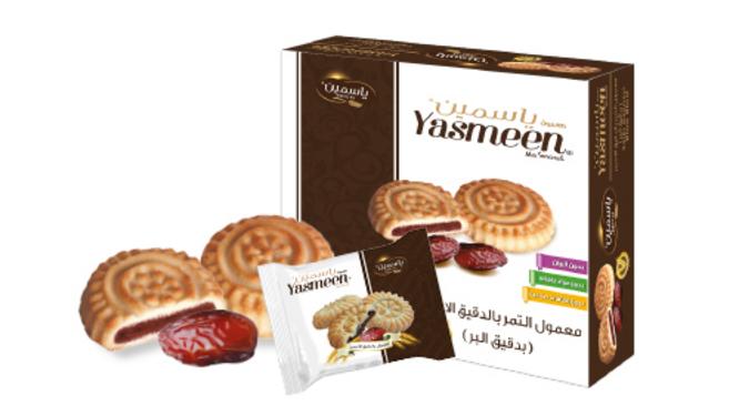 ياسمين معمولتي معمول التمر بالدقيق الابيض 30 غم *20