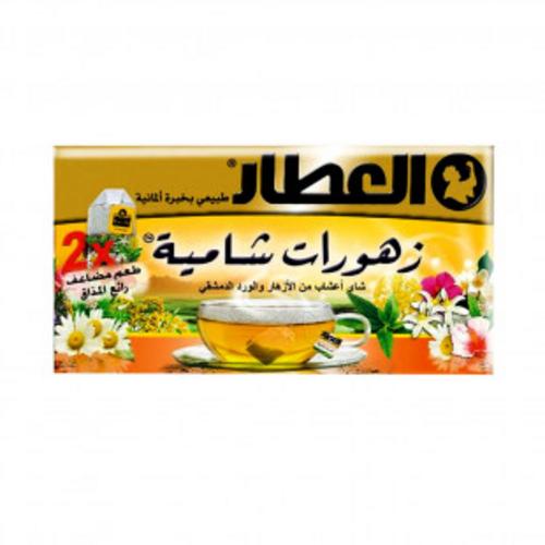 العطار اعشاب زهورات شامية 20 كيس