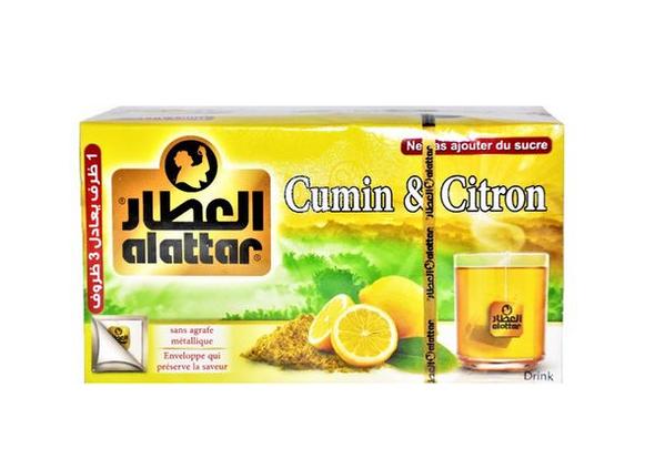 العطار كمون وليمون 20كيس