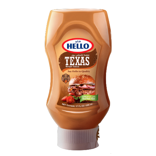 هلو صلصة تكساس برجر 500 مل