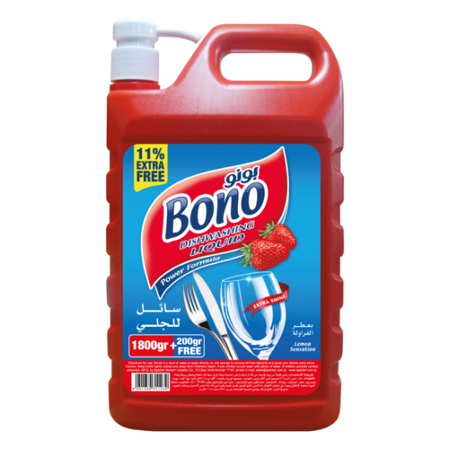 بونو سائل غسيل الأطباق بالفراولة 1.8 لتر