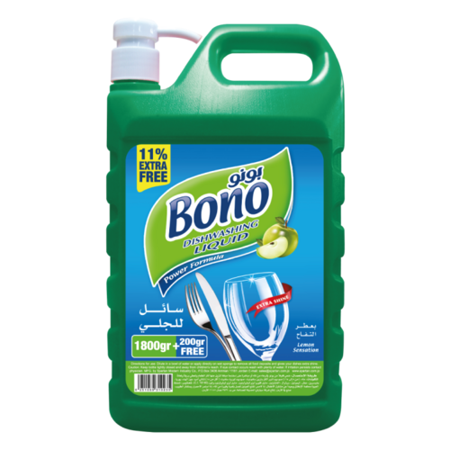 بونو سائل غسيل الصحون برائحة التفاح 1.8 لتر