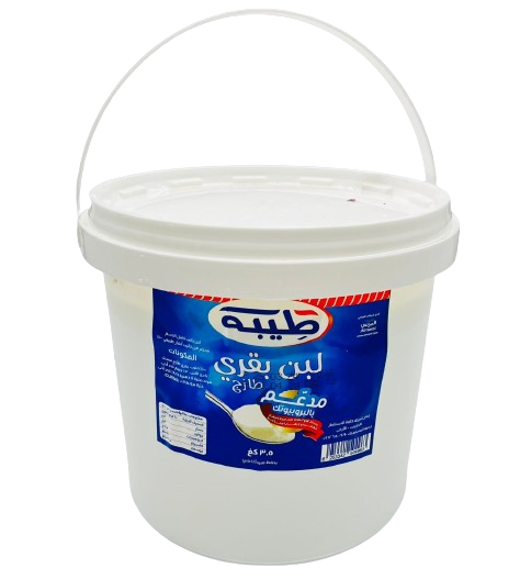 طيبة لبن بقري طازج  3.5 كغ