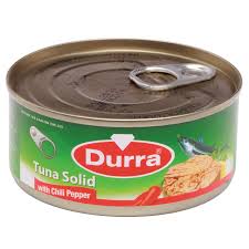 الدرة تونا ابيض حار 160 غ