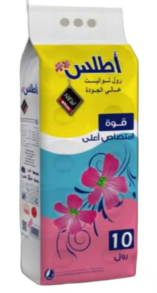 اطلس محارم تواليت 10 رول