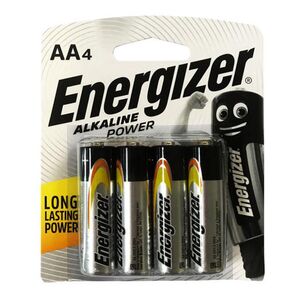 AA  انرجايزر بطاريات الكالاين4 حبة