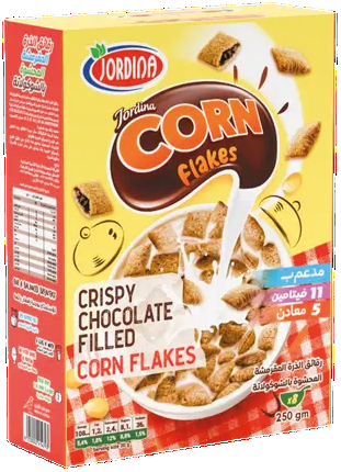 جوردينيا كورن فليكس رقائق ذرة مقرمشة 250 غم