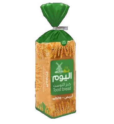 اليوم خبز توست ابيض 600 غم