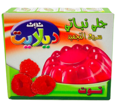 نون ديلايت جلو نباتي توت 85 غم