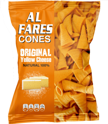 الفارس مقرمشات جبنة صفرا 300 غم