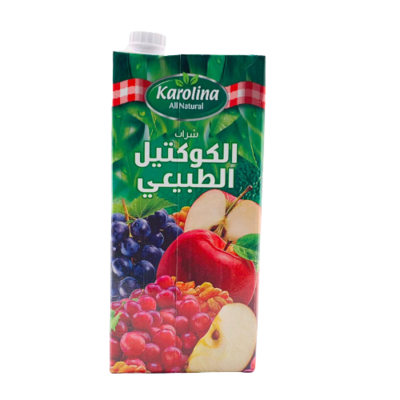 كارولينا كوكتيل طبيعي 1 لتر