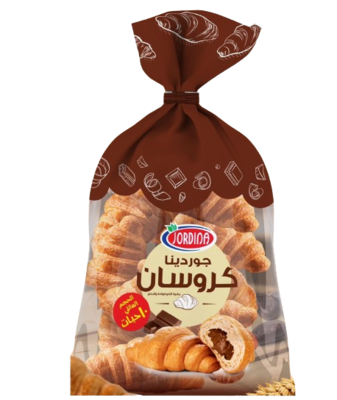 جوردينا كرواسون بحشوة الشوكولاته والبندق 10 قطع
