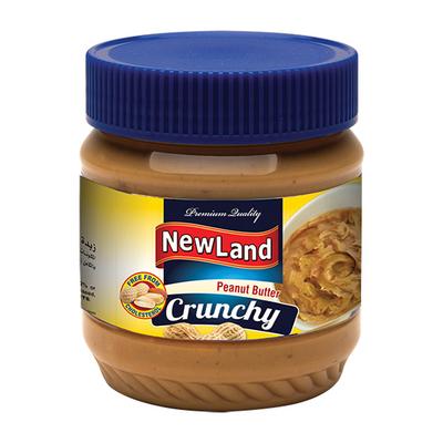 نيو لاند زبدة فستق خشن 340 غم