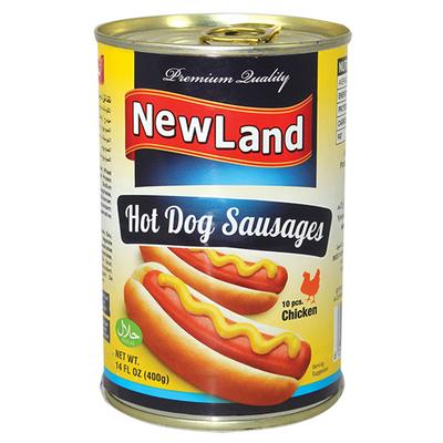 نيو لاند نقانق دجاج 400 غم