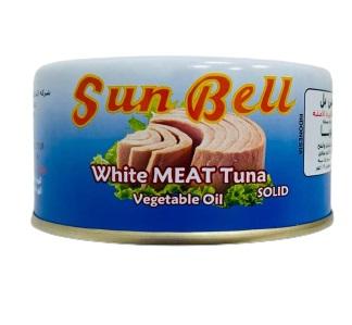 تونة صن بل وايت بالزيت 170 غم