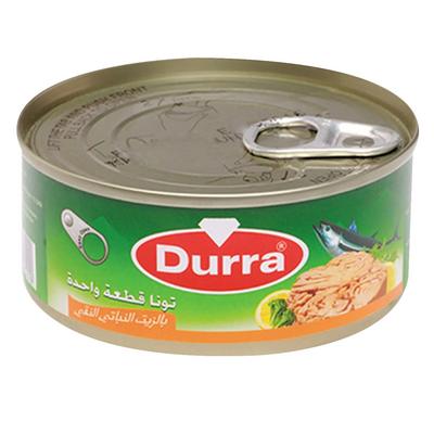 الدرة تونة سكيب جاك بالزيت النباتي 160 جم