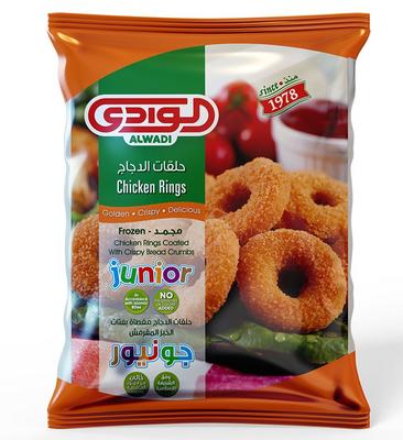 حلقات دجاج الوادي جونيور 300 جرام