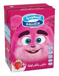 السعودية حليب الفراولة 125مل