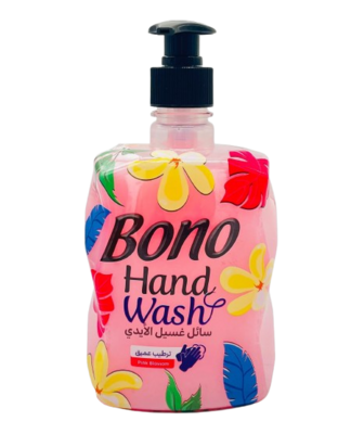 غسول اليدين السائل بونو برائحة الزهرة الوردية 500 مل