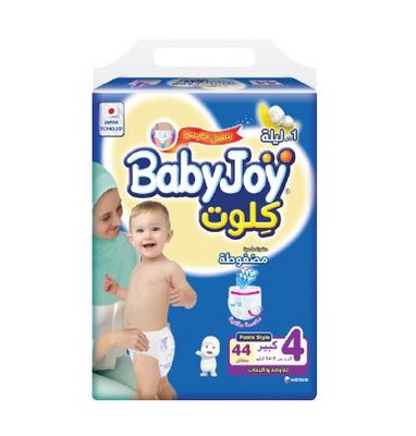 بيبي جوي كلوت مقاس كبير 4 9-14 كيلو 44 قطعة