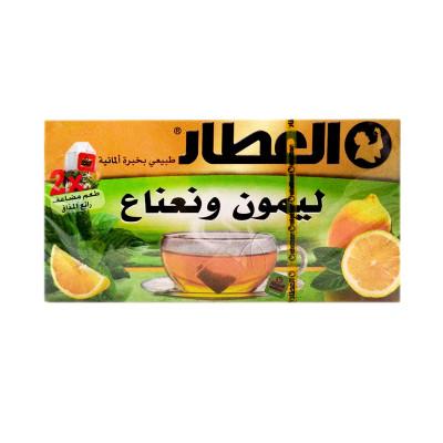 العطار اعشاب ليمون ونعناع 24 كيس