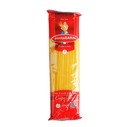 باستا زارا مكرونة سباغيتي كابيليني رقم 1 ، 500 جم