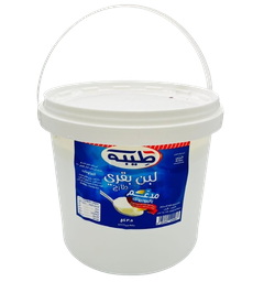 [00014] طيبة لبن بقري طازج  3.5 كغ