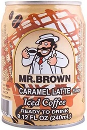مستر براون كراميل لاتيه قهوة مثلجة 240 مل