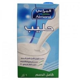 [00037] المراعي حليب كامل الدسم 1 لتر