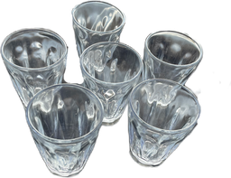 BANA 5858 الصافي الطاووس كاسة شاي 6 قطعة