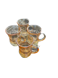 KN 301 الصافي طقم كاسات شاي 12 قطعة